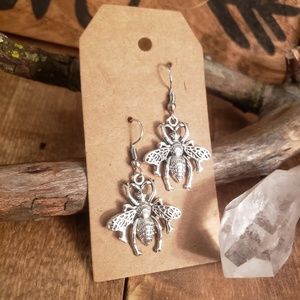 Sweet like Honey BEE earrings Spring Summer Bohemian Hippie Jewelry Gift ideas